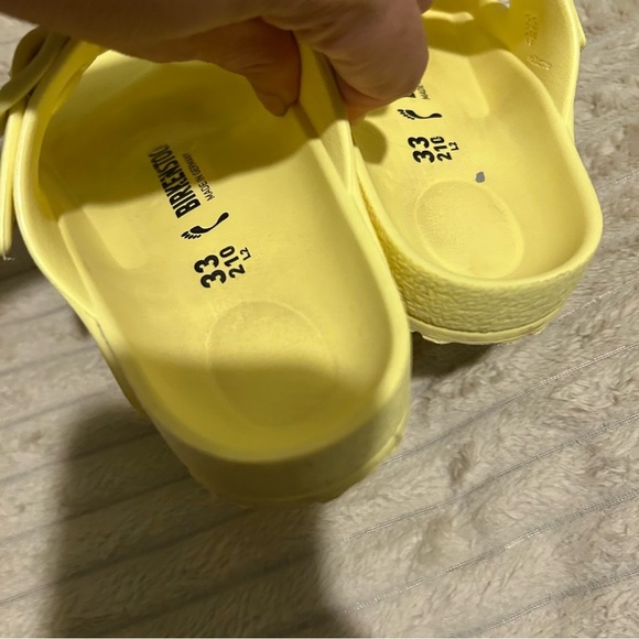Birkenstock Arizona essential big kid Yellow Sandals - Picture 8 of 9